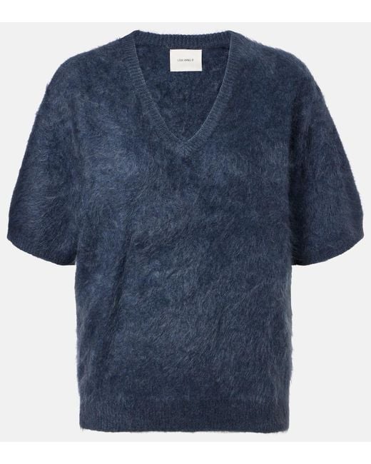Lisa Yang Blue Pullover Lovisa Aus Kaschmir