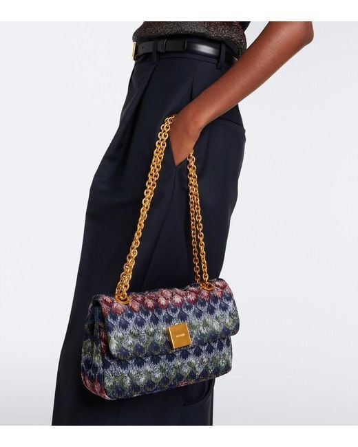 Missoni White Small Lace Shoulder Bag