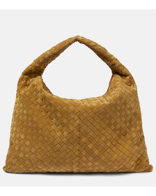 Bottega Veneta Brown Hop Large Suede Tote Bag