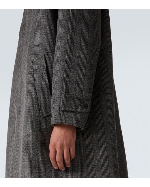 The Row Gray Palo Reversible Wool And Silk Car Coat for men