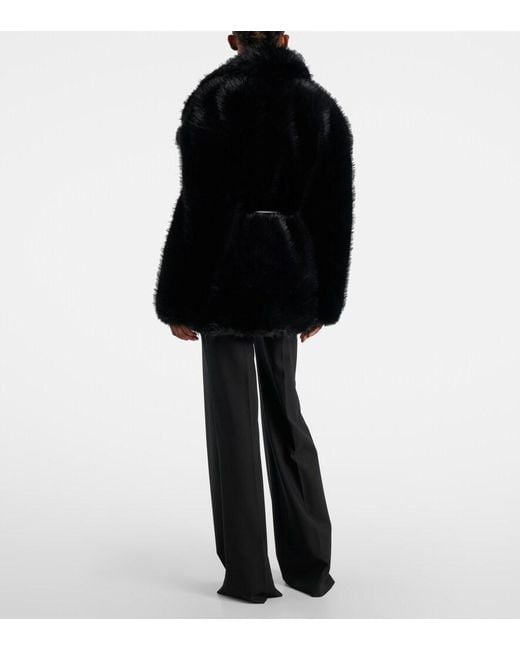 Sportmax Black Rosaria Coat