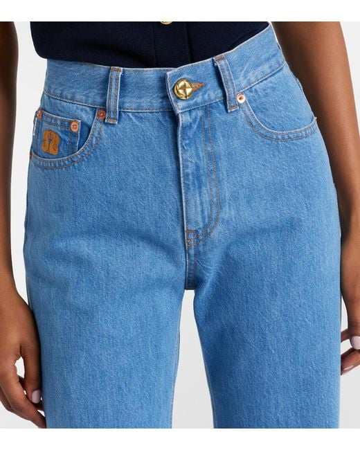 Blazé Milano Blue Nariida Straight Jeans