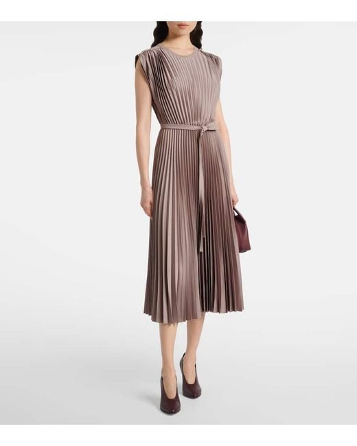 Joseph Brown Midikleid Volta Aus Satin