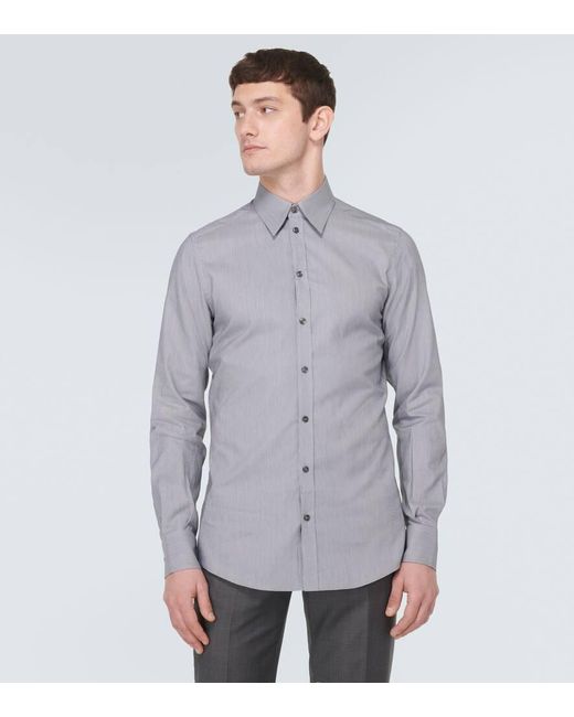 Camicia di Dolce & Gabbana in Gray da Uomo