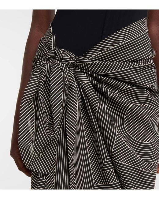 Totême  Multicolor Pareo Aus Einem Baumwollgemisch