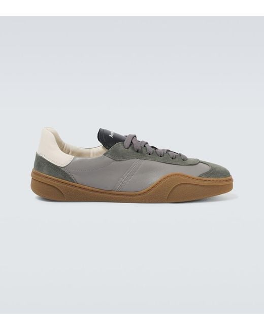 Zapatillas Bars M De Ante Y Piel Acne de hombre de color Gray