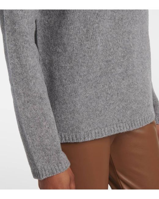 Max Mara Gray Pullover Georg Aus Einem Wollgemisch