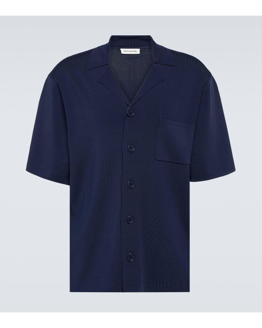 Frankie Shop Blue Benson Polo Shirt for men