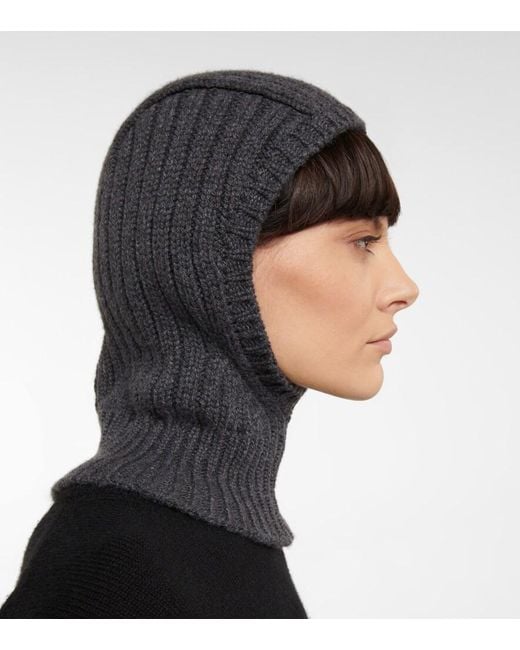 The Row Black Everest Cashmere Balaclava