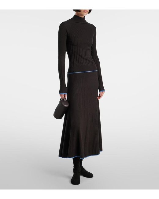 Proenza Schouler Black Label Daniella Ribbed-Knit Sweater