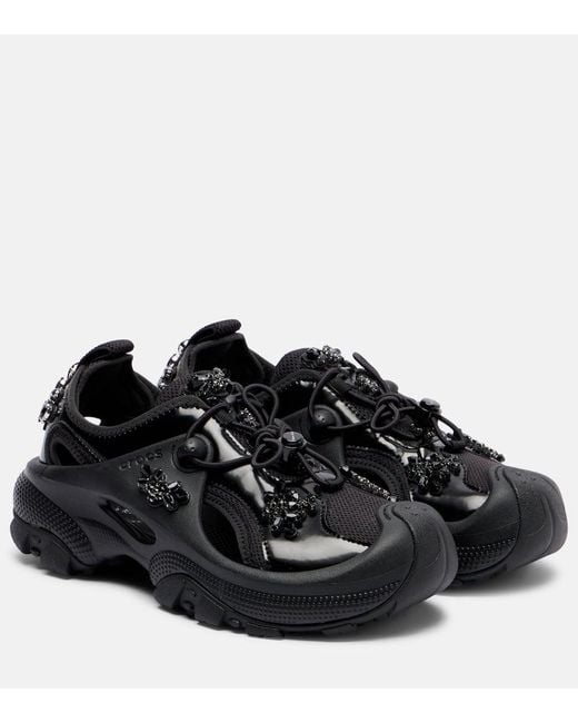 Simone Rocha X Crocs Trailbreak 2 Sneakers in Black | Lyst