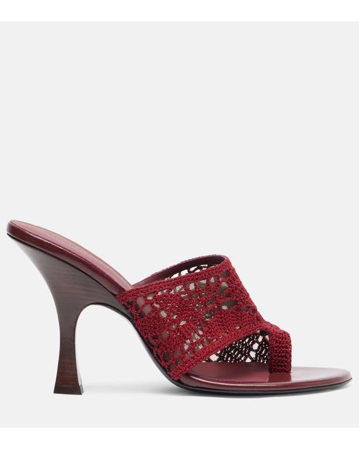 Sandali Infradito di Magda Butrym in Red