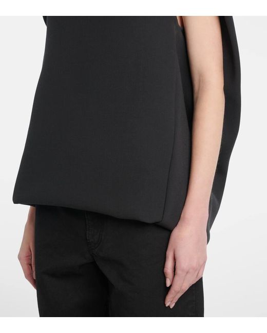 The Row Black Off-Shoulder-Top Pallenberg