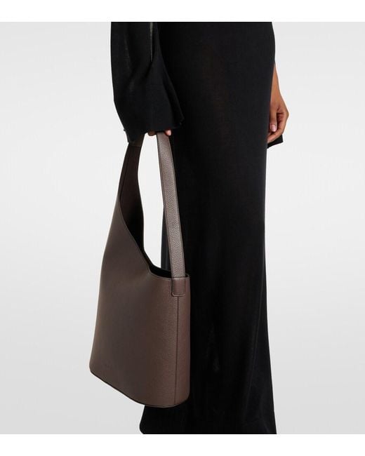 Aesther Ekme Brown Demi Lune Leather Tote Bag