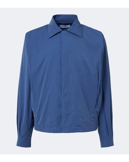 Kiko Kostadinov Blue Kippel Technical Blouson Jacket for men