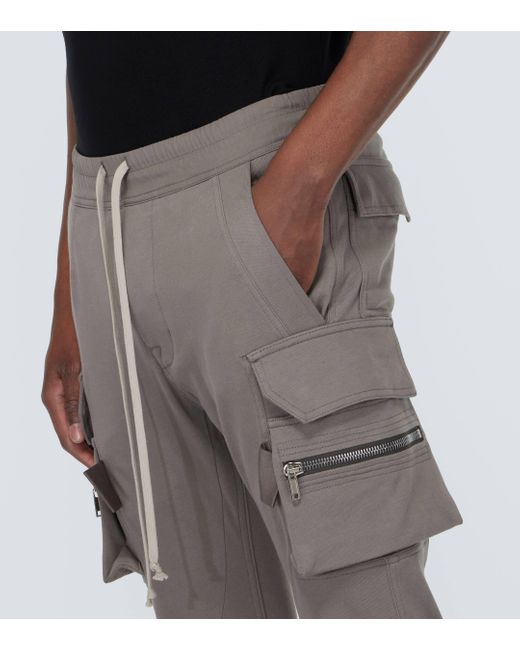 Pantalon cargo Mastodon en coton Rick Owens pour homme en coloris Gray