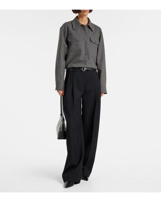 Camicia Oversize di Jil Sander in Gray