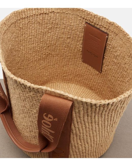 Chloé Brown Woody Large Basket Bag