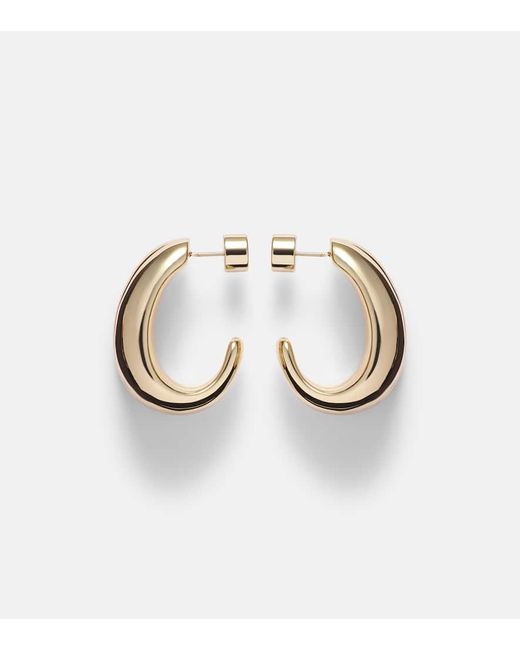 Orecchini A Cerchio Chavez Bagnati di Jennifer Fisher in Metallic