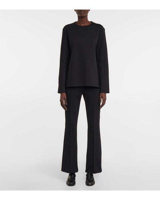 The Row Black Azalea Top