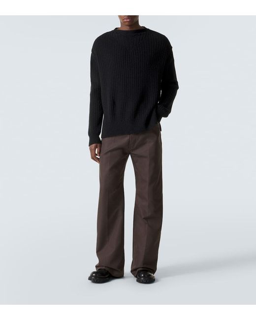 Rick Owens Brown Geth Wide-Leg Jeans for men