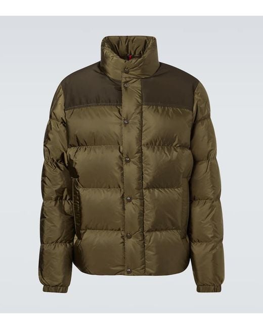 Moncler Daunenjacke Virolais in Green für Herren
