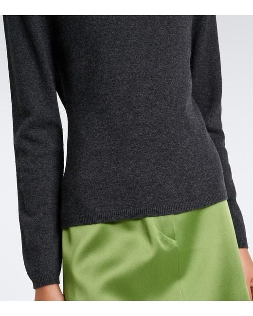 Jardin Des Orangers Black Cashmere Turtleneck Sweater