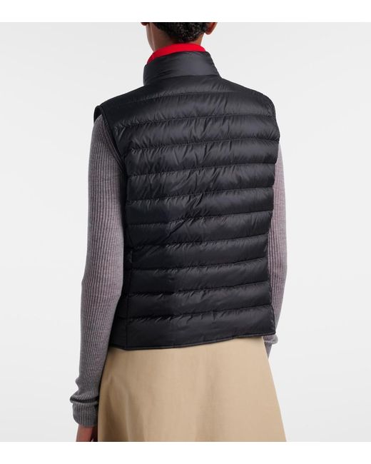 Moncler Black Liane Cropped Down Vest