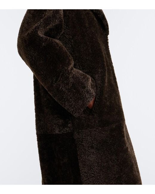 Arma Black Ines Reversible Shearling Coat