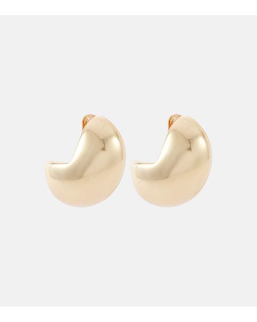 Max Mara White Ohrringe Fedra