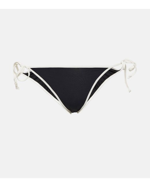 Marysia Swim Black Bianco Triangle Bikini Bottoms