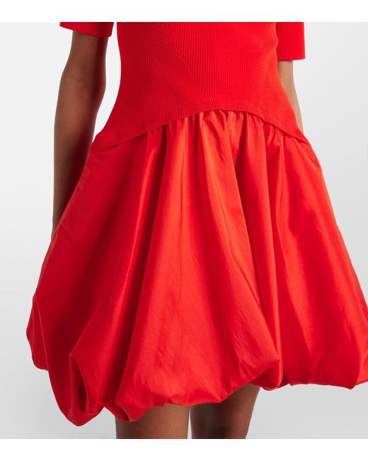 Jonathan Simkhai Red Kenny Minidress