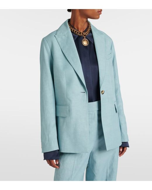 Blazer Rochd De Chambray Joseph de color Blue