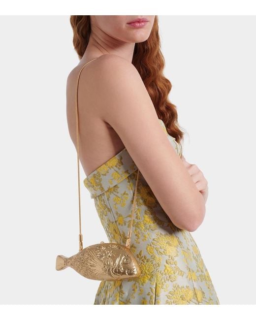 Jonathan Simkhai Natural Splash Clutch