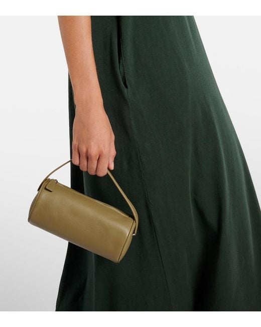 Borsa Round 90's di The Row in Metallic