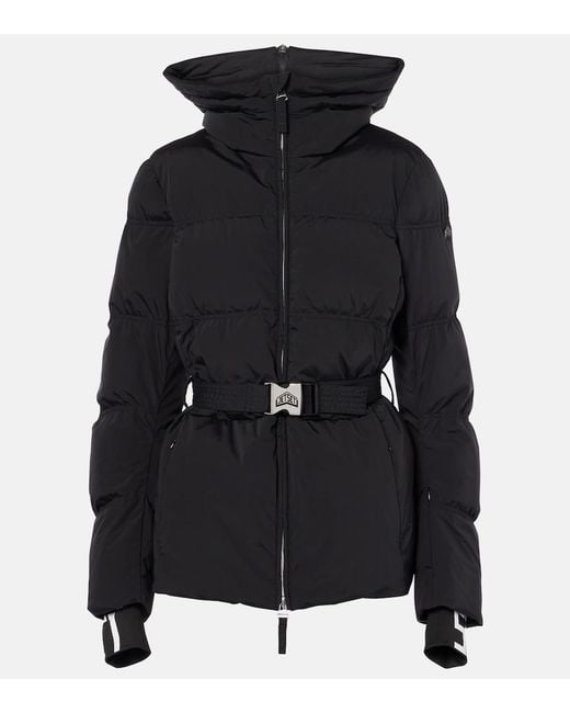 Jet Set Black Chamonix Belted Ski Jacket