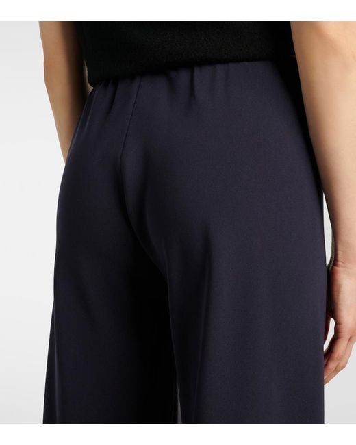 The Row Blue Gala Cady Wide-Leg Pants