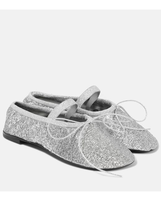 Proenza Schouler White Glove Mesh Mary Jane Flats