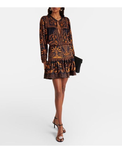 Farm Rio Brown Cornely Ainika Blouse