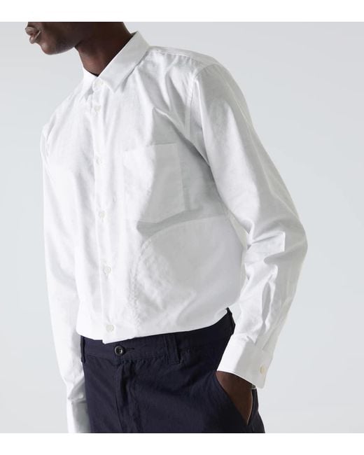Comme des Garçons Hemd aus Baumwoll-Jacquard in White für Herren