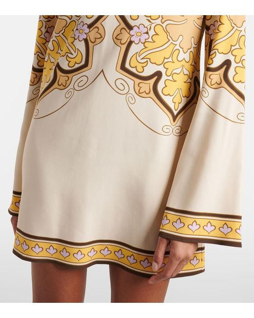 LaDoubleJ Natural Supremes Printed Minidress