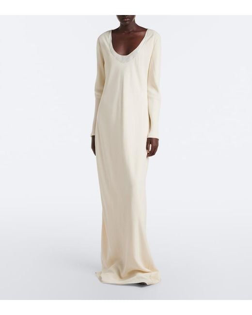 The Row White Blaze Gown
