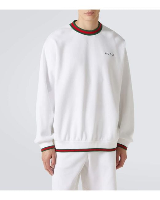 Felpa di Gucci in White da Uomo