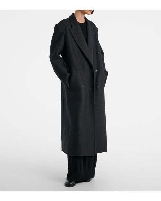 The Row Black Maxikleid Loter Aus Kaschmir