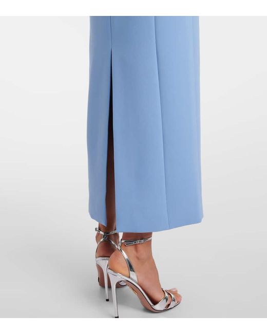 Jenny Packham Blue Lima Embellished Maxi Dress