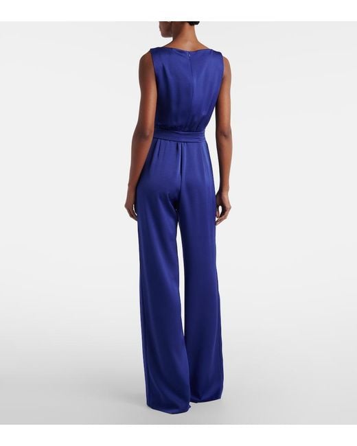 Max Mara Blue Donata Jumpsuit