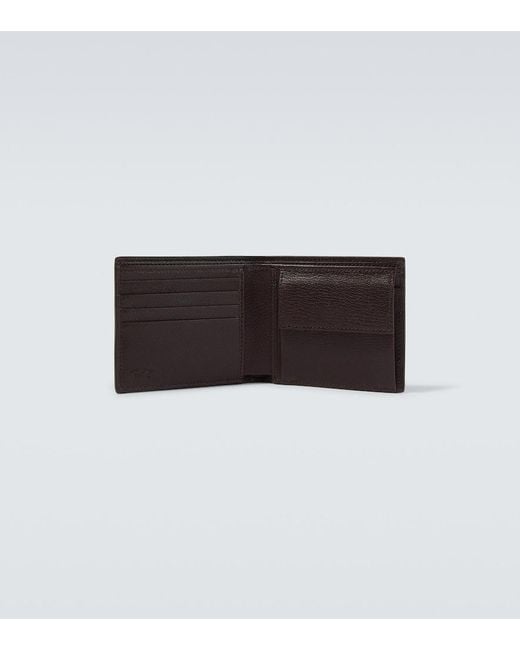 Gucci Black Leather Bifold Wallet for men