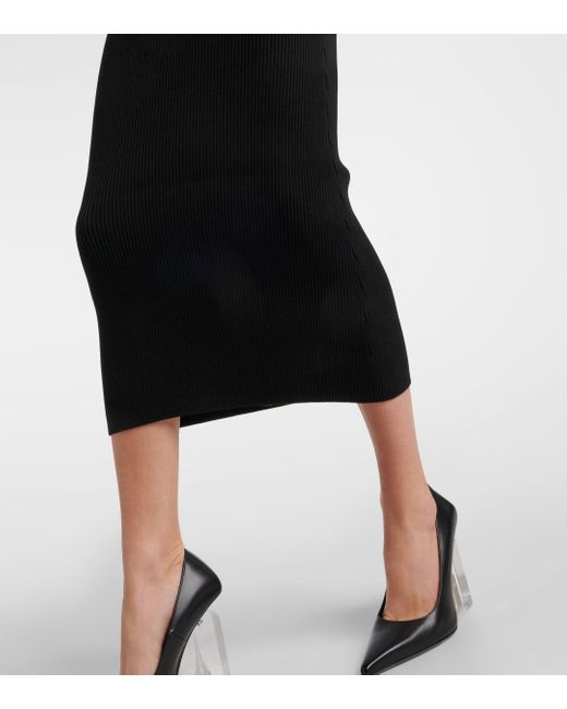 Jean Paul Gaultier Black 'The Madone' Maxi Dress