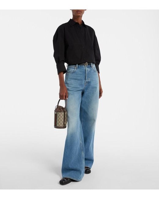 Secchiello Ophidia Small Gg di Gucci in Black