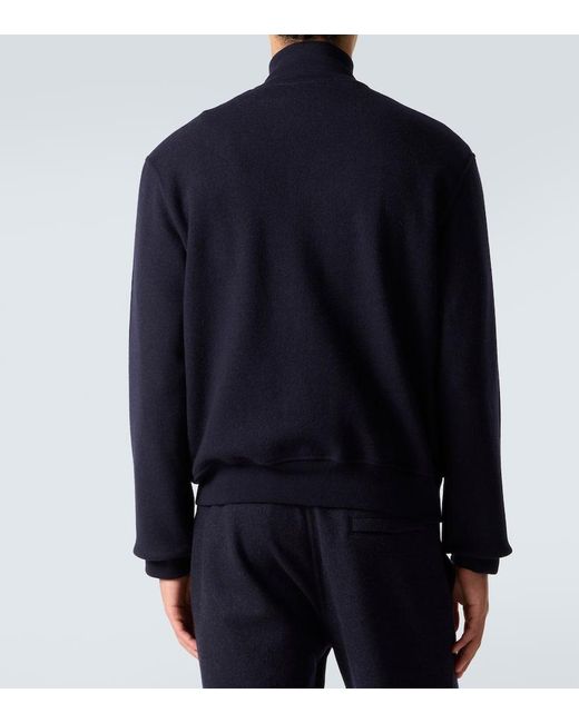 Givenchy Jacke Aus Einem Wollgemisch in Blue für Herren